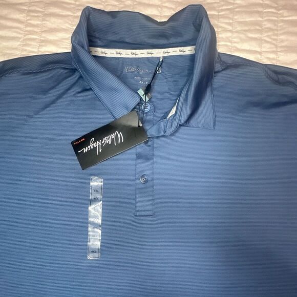 NWTs Walter Hagen Championship Stripe DD Polo Men’s Size 4XLT - Picture 2 of 5